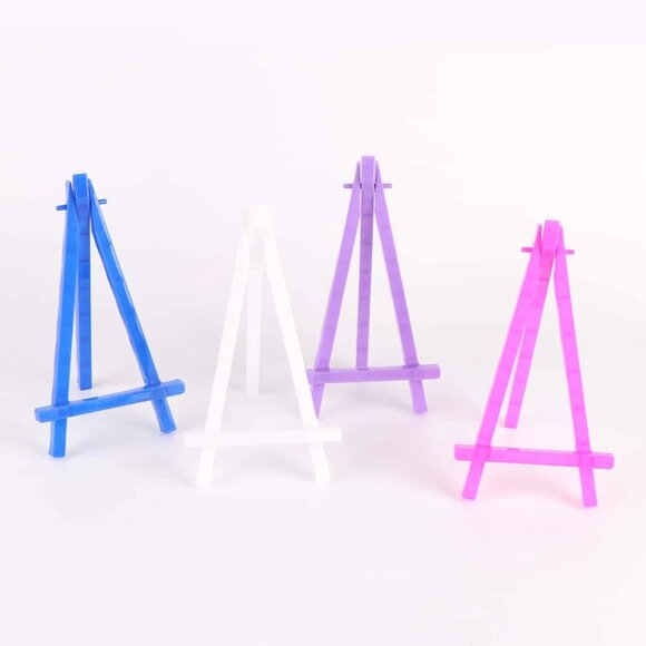 4pcs Solid Color Mini Easel - Picture 1 of 2